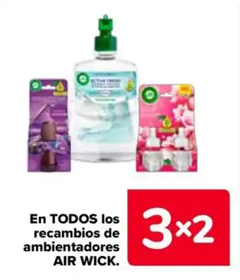 Carrefour Air Wick recambios de ambientadores oferta