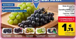 Carrefour Carrefour El Mercado uvas sin pepitas oferta
