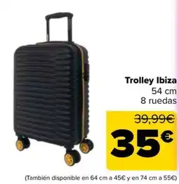 Carrefour Trolley Ibiza oferta