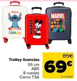 Carrefour Trolley licencias oferta