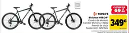 Carrefour Toplife bicicleta mtb 29" oferta