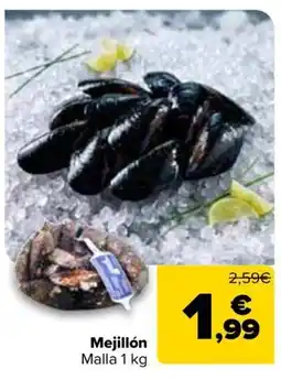 Carrefour Mejillón Malla oferta
