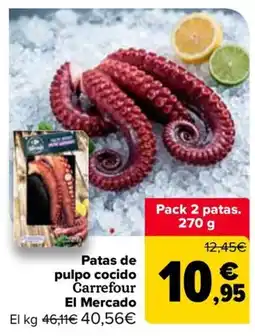 Carrefour Carrefour patas de pulpo cocido oferta