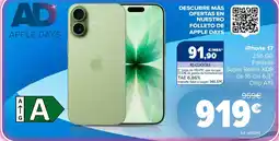 Carrefour iPhone 17 256 GB oferta