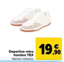 Carrefour Deportivo retro hombre TEX oferta
