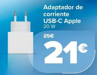Apple adaptador de corriente USB-C