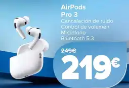 Carrefour AirPods Pro 3 oferta