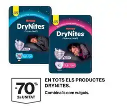 El Corte Inglés Drynites en tots els productes oferta