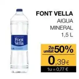 Plusfresc Font Vella aigua mineral oferta