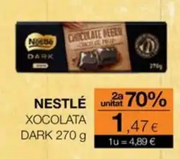 Plusfresc Nestlé xocolata dark oferta