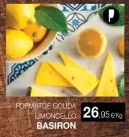 Plusfresc Basiron formatge gouda limoncello oferta
