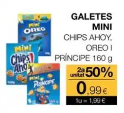 Plusfresc Mini Oreo Chips Ahoy Oreo I Príncipe oferta