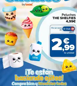 Carrefour Peluches the shelfies oferta