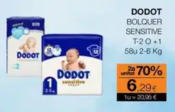 Plusfresc Dodot bolquer sensitive oferta