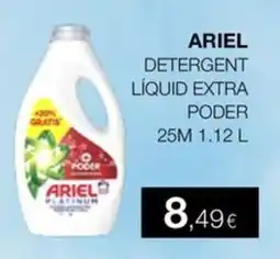 Plusfresc ariel detergent líquid extra poder oferta