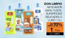 Plusfresc Don Limpio netejador bany, fusta, superfícies delicades o llimó oferta