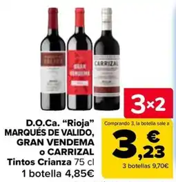 Carrefour Marqués de Valido Gran Vendema o Carrizal oferta