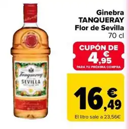 Carrefour Tanqueray Flor de Sevilla oferta