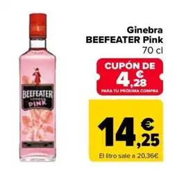 Carrefour BeeFeater Pink oferta