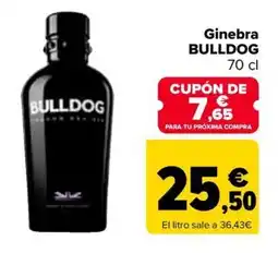 Carrefour Ginebra Bulldog oferta