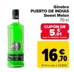 Carrefour Ginebra Puerto de Indias Sweet Melon oferta