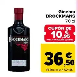 Carrefour Ginebra Brockmans oferta