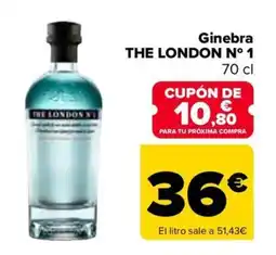Carrefour Ginebra The London N° 1 oferta