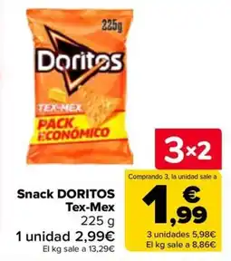Carrefour Doritos Tex-Mex oferta