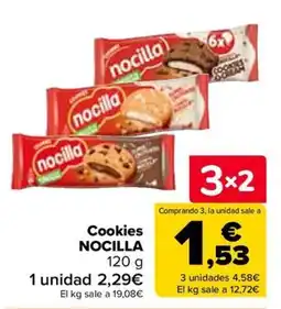 Carrefour Cookies Nocilla oferta