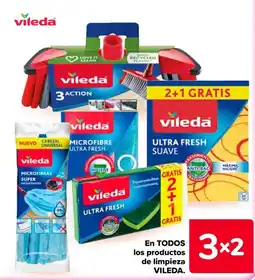 Carrefour Vileda en todos los productos de limpieza oferta