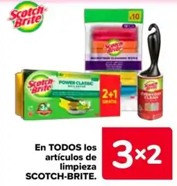 Carrefour Scotch-Brite en todos los articulos limpieza oferta