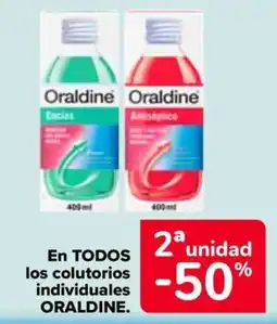 Carrefour Oraldine en todos colutorios colutorios individuales oferta