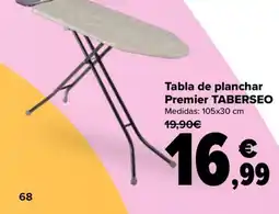 Carrefour Premier tabla de planchar TABERSEO oferta