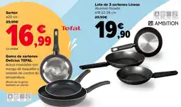 Carrefour Tefal sartenes Delicius oferta
