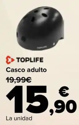 Carrefour Toplife casco adulto oferta