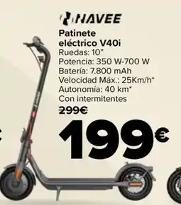 Carrefour Havvee patinete eléctrico V40i oferta