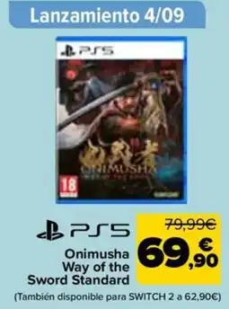 Carrefour PS5 Onimusha Way of the Sword Standard oferta