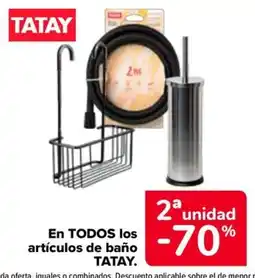 Carrefour Tatay en todos los artículos de baño oferta
