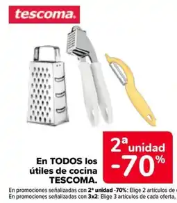 Carrefour Tescoma en todos los útiles de cocina oferta