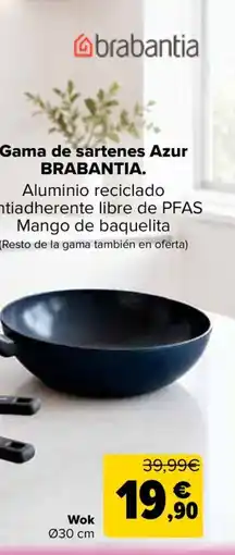 Carrefour Brabantia gama de sartenes azur oferta