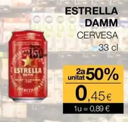 Plusfresc estrella damm cervesa oferta