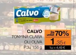 Plusfresc Calvo tonyina clara oli oliva oferta