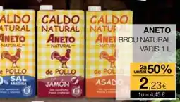 Plusfresc Aneto brou natural oferta