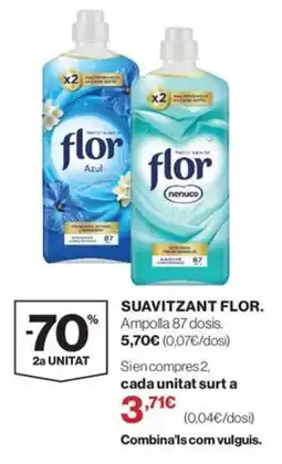 El Corte Inglés Flor suavitzant oferta