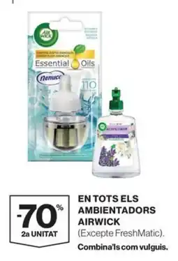 El Corte Inglés Air Wick en tots el ambientador oferta