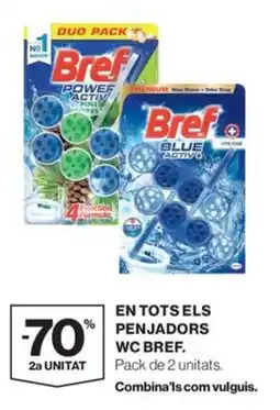 El Corte Inglés Bref wc en tots els penjadors oferta