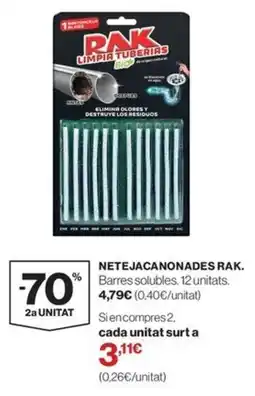 El Corte Inglés Rak netejacanonades oferta