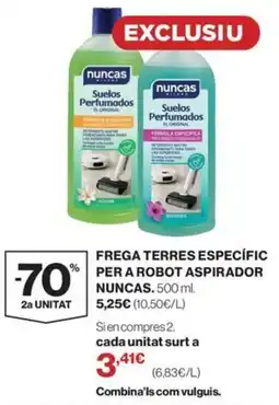 El Corte Inglés nuncas suelos perfumados oferta
