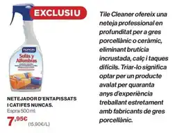 El Corte Inglés Nuncas netejador d'entapissats i catifes oferta
