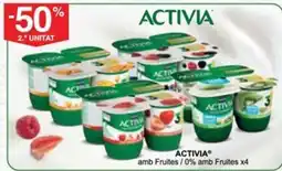 Plusfresc Activia amb Fruites / 0% amb Fruites oferta